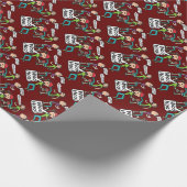 Verlassend Arbeit Geschenkpapier (Ecke)