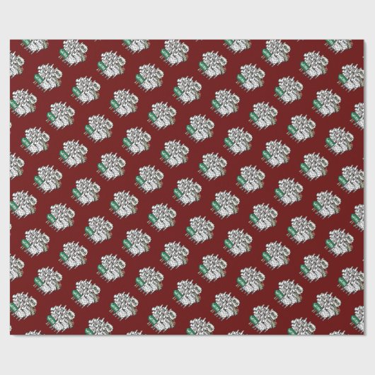 Verlassend Arbeit Geschenkpapier (Flach)