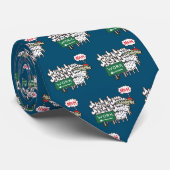 Verlassend Arbeit Krawatte (Gerollt)