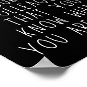 Verlassend Colleague Funny Coworker Sprichwort Poster (Ecke)