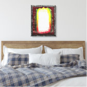 Verlassend Dunkelheit, geben Sie das Licht ein Leinwanddruck (Insitu (Schlafzimmer))