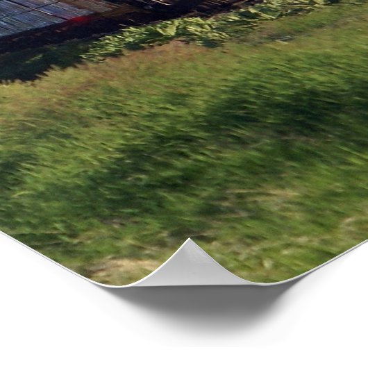 Verlassend Eden Poster (Ecke)