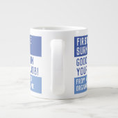 Verlassend Geschenk - Viel Glück in Ihrem neuen Jo Jumbo-Tasse (Rückseite)