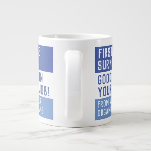 Verlassend Geschenk - Viel Glück in Ihrem neuen Jo Jumbo-Tasse (Rückseite)