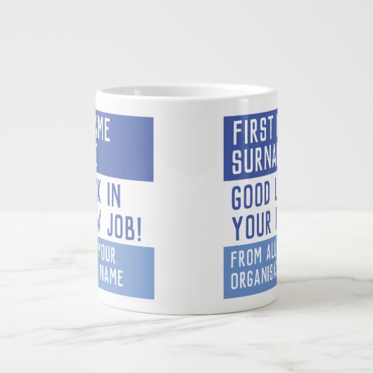 Verlassend Geschenk - Viel Glück in Ihrem neuen Jo Jumbo-Tasse (Vorderseite)