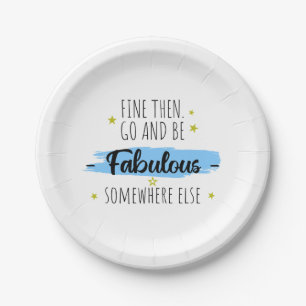 Verlassend Kollege, weg von Abschiedsgeschenk Pappteller