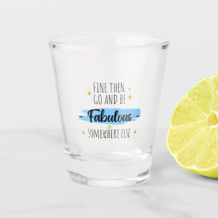 Verlassend Kollege, weg von Abschiedsgeschenk Schnapsglas