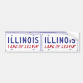 Verlassend Land Autoaufkleber (Vorne)