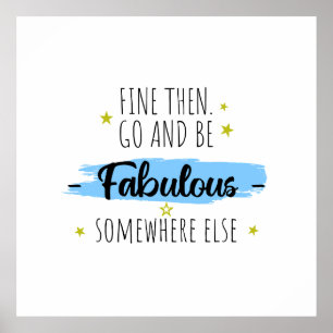 Verlassend lustige Kollegin, weg für Coworker Poster