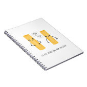 Verlassend oder neue Stelle Notizblock (Rechte Seite)