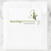 verlassend Reichtümer Rechteckiger Aufkleber (Tasche)