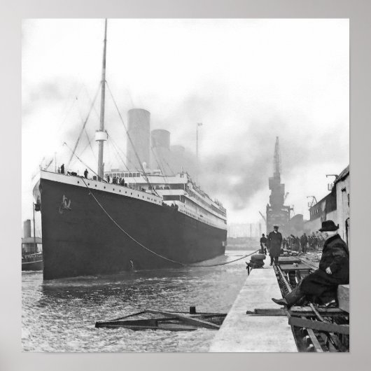 Verlassend Southampton Poster (Vorne)