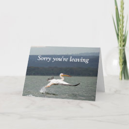 Verlassend Vogelkarte Karte