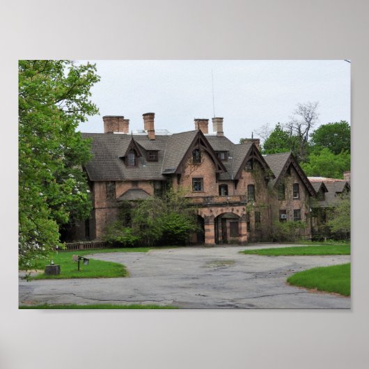 Verlassene Behandlungs-Mitte Poster (Vorne)