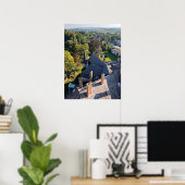 Verlassene Burg Poster (Heimbüro)