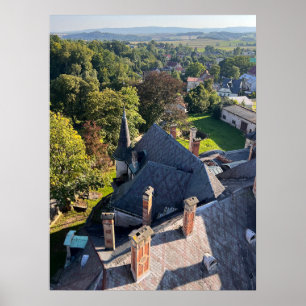 Verlassene Burg Poster