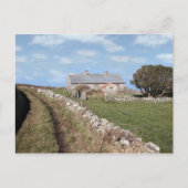 verlassene Hütte Postkarte (Vorderseite)