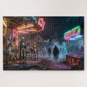 Verlassene Kirmesmitte Puzzle (Horizontal)