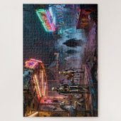 Verlassene Kirmesmitte Puzzle (Vertikal)