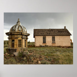 Verlassene Landschaft Poster