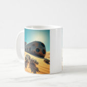 Verlassene Wüste Kaffeetasse (Vorderseite Links)