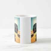 Verlassene Wüste Kaffeetasse (Mittel)
