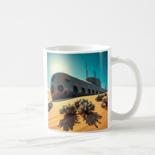 Verlassene Wüste Kaffeetasse (Rechts)