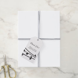 Verlassene Zweige Hochzeit Vielen Dank Geschenkanhänger
