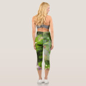 "Verlassener Abgrund" Capri Leggings (Rückseite)
