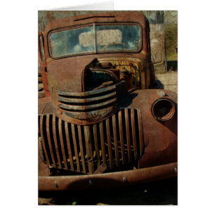 Verlassener alter LKW