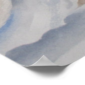 Verlassener Damm Poster (Ecke)