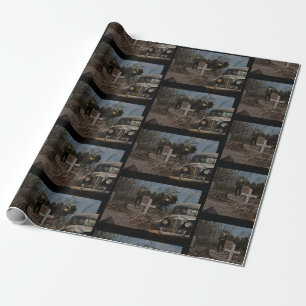 Verlassener Friedhof in Tombstone Geschenkpapier