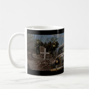 Verlassener Friedhof in Tombstone Kaffeetasse