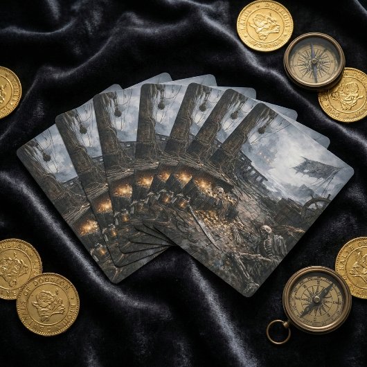 Verlassener Hafen — Pirate Harbor Spielkarten