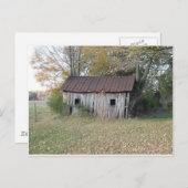 verlassener Hengst Postkarte (Vorne/Hinten)