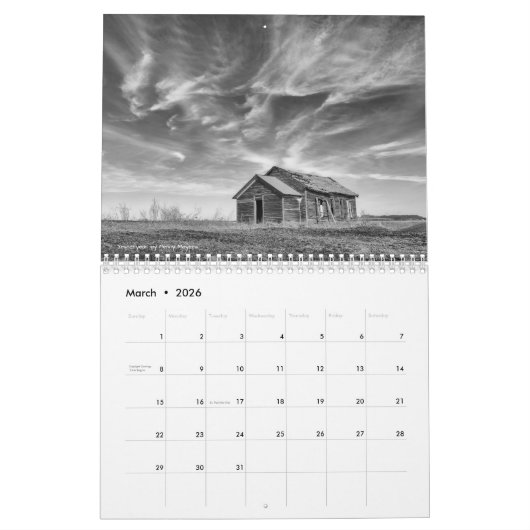 Verlassener Kalender (Mär 2026)