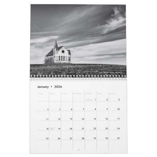 Verlassener Kalender (Jan 2026)