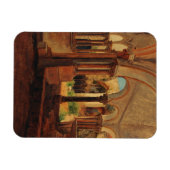Verlassener Klosterhof Magnet (Horizontal)