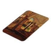 Verlassener Klosterhof Magnet (Linke Seite)