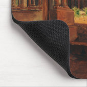 Verlassener Klosterhof Mousepad (Ecke)