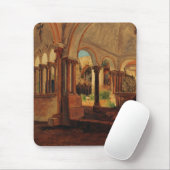 Verlassener Klosterhof Mousepad (Mit Mouse)