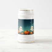 Verlassener Kürbisfeld Bierglas (Mittel)
