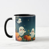 Verlassener Kürbisfeld Tasse (Links)