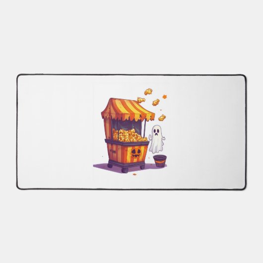 Verlassener Popcorn Stand Schreibtischunterlage (Vorderseite)