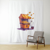 Verlassener Popcornstand Wandteppich (Beispiel)