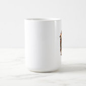 Verlassener Retro-Club Kaffeetasse (Mittel)