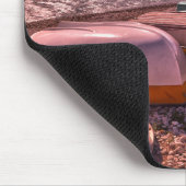 Verlassener Strand der Ruderboot-| L'Olla, Altea Mousepad (Ecke)