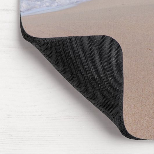 Verlassener tropischer Strand Mousepad (Ecke)
