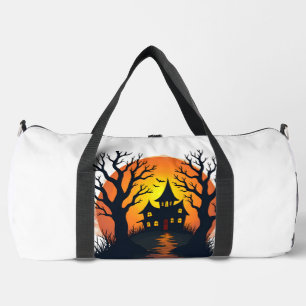 Verlassener Wald � Gruseliges Halloween-Natur-T-Sh Duffle Bag