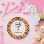 Verlassener Wald, Halloween Pappteller (Party)